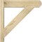 Ekena Millwork Traditional Rough Sawn Craftsman Outlooker, Douglas Fir, 6"W x 24"D x 24"H OUT06X24X24TRA04RDF - alternate 2